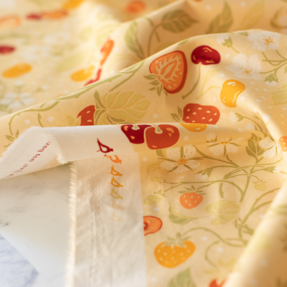 Bountiful Cherry Strawberry Vanilla Poplin