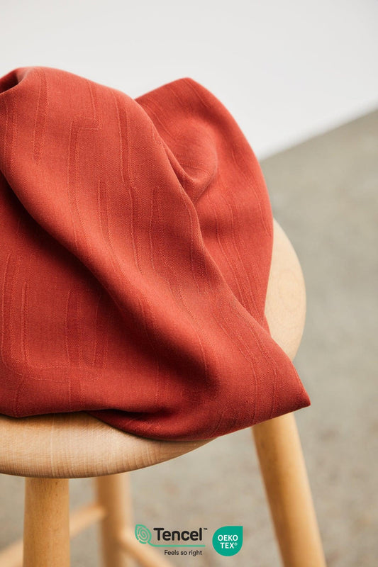 Lane Jacquard Tencel in Cider