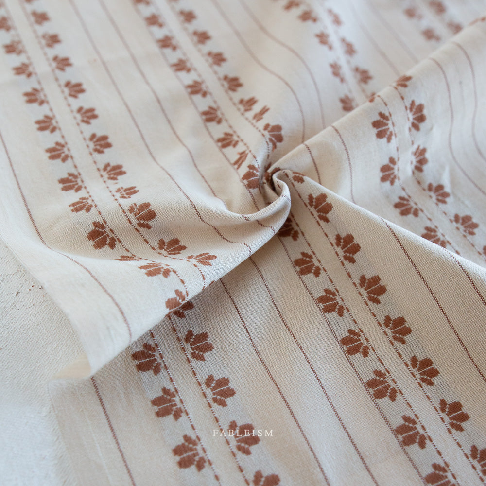 Fableism Golden Hour Deco Stripe in Umber