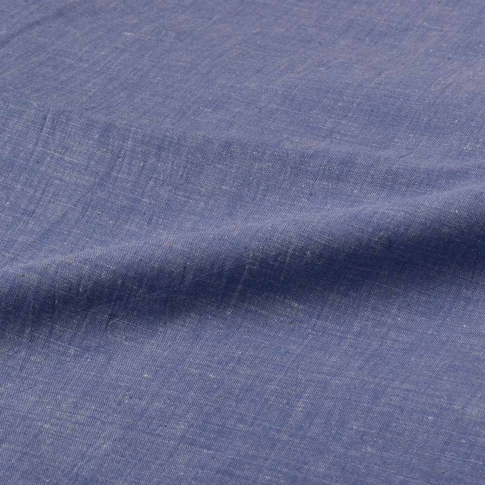 Blue Denim Chambray Handwoven Khadi Cotton