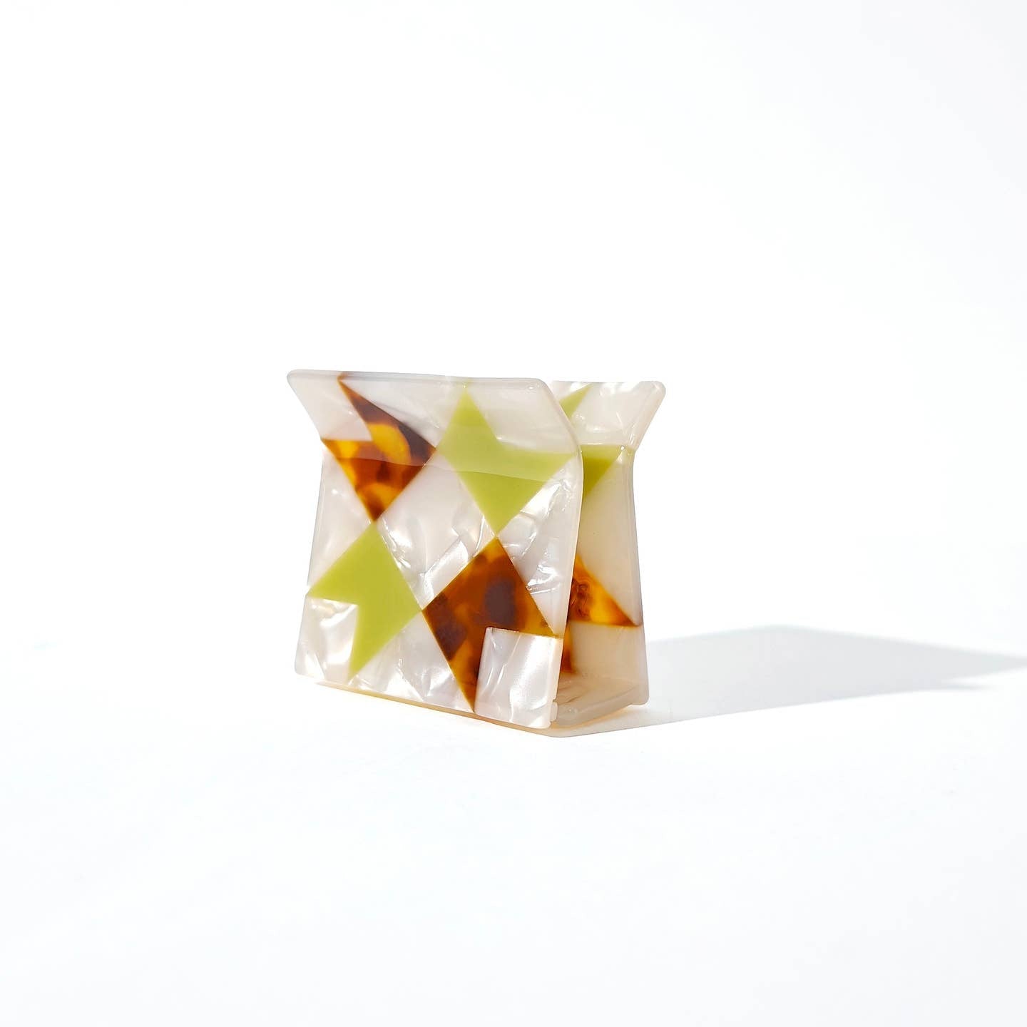 Hey Ricochet Ribbon Quilt Claw Hair Clip