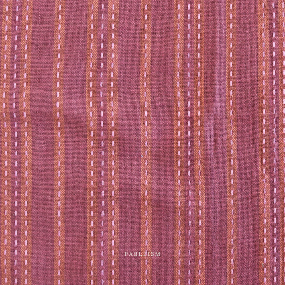 Fableism Lucky Loom Stitch Stripe in Blackberry