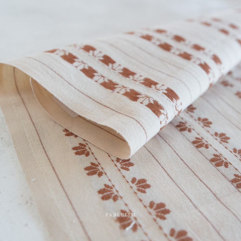 Fableism Golden Hour Deco Stripe in Umber