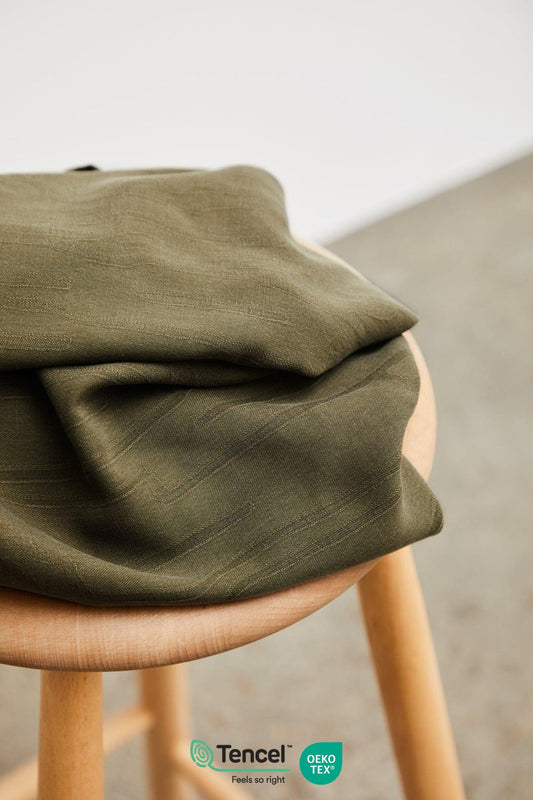 Lane Jacquard Tencel in Khaki