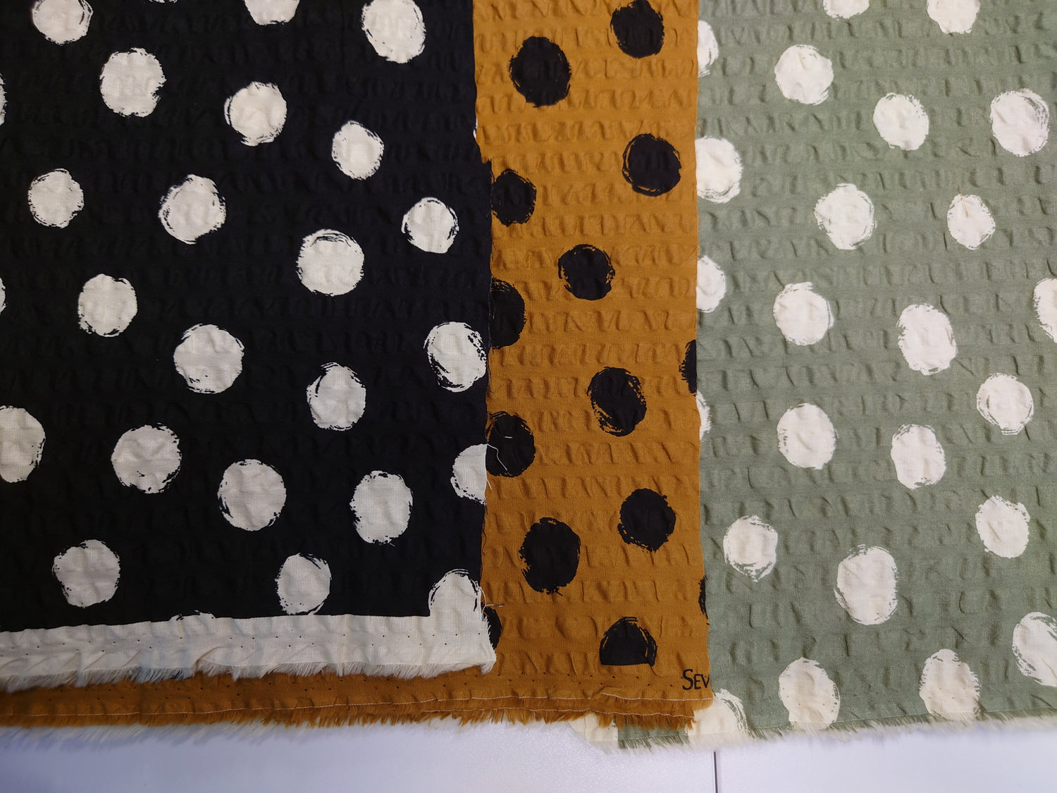 Sevenberry cotton seersucker