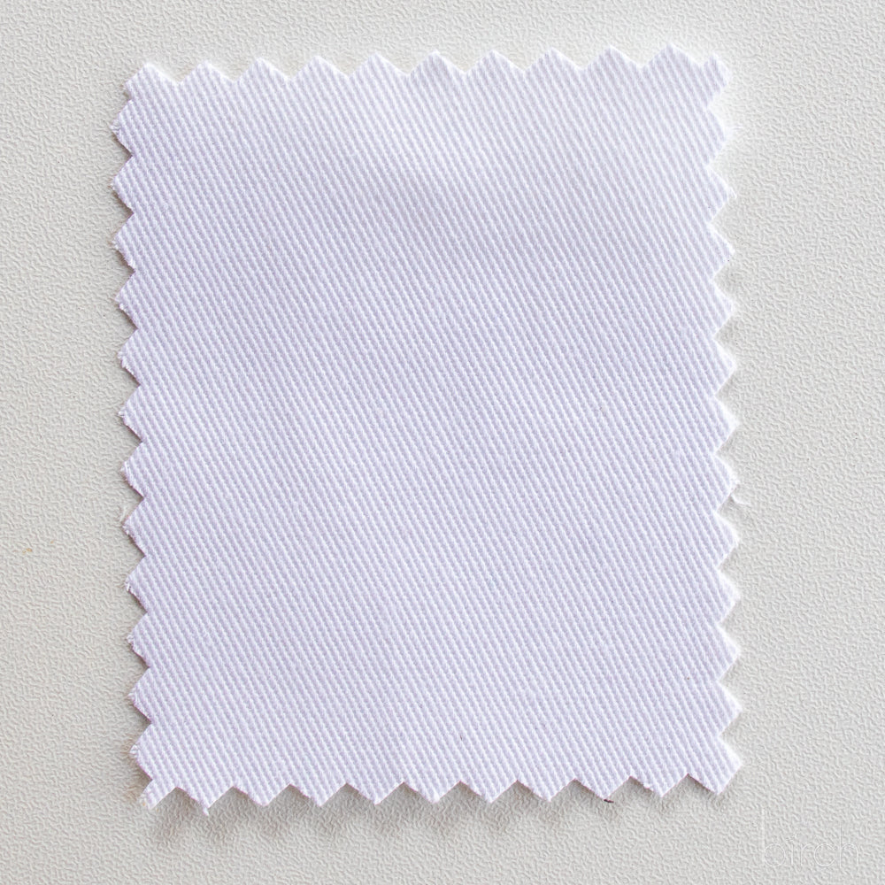 Birch Fabrics Organic Cotton Twill in White