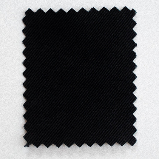 Birch Fabrics Organic Cotton Twill in Black