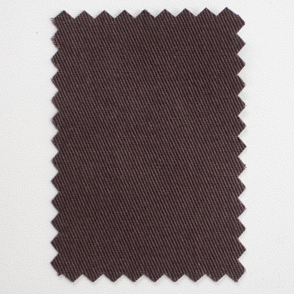 Birch Fabrics Organic Cotton Twill in Truffle