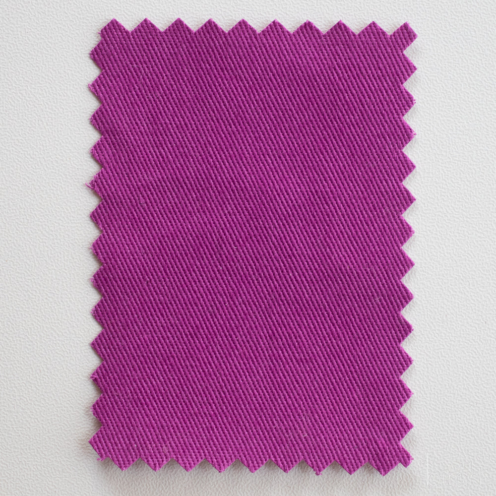 Birch Fabrics Organic Cotton Twill in Fuchsia