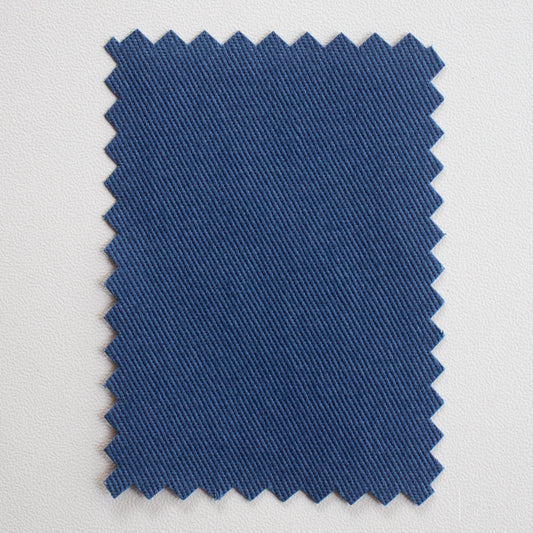 Birch Fabrics Organic Cotton Twill in Trouser Blue