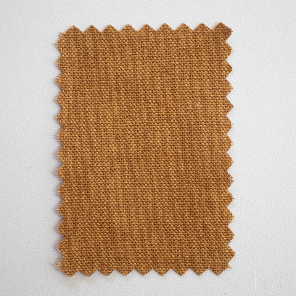 Birch Fabrics Organic Cotton Canvas in Golden