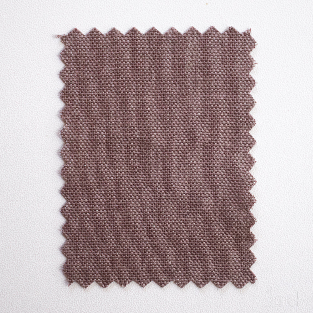 Birch Fabrics Organic Cotton Canvas in Dark Shroom