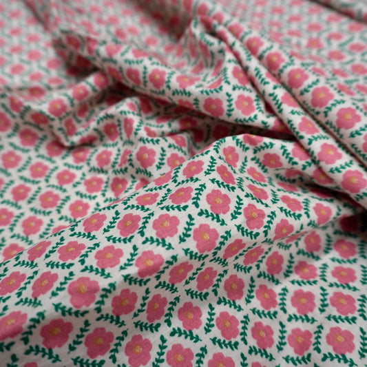 Diamond Floral Cotton Lawn