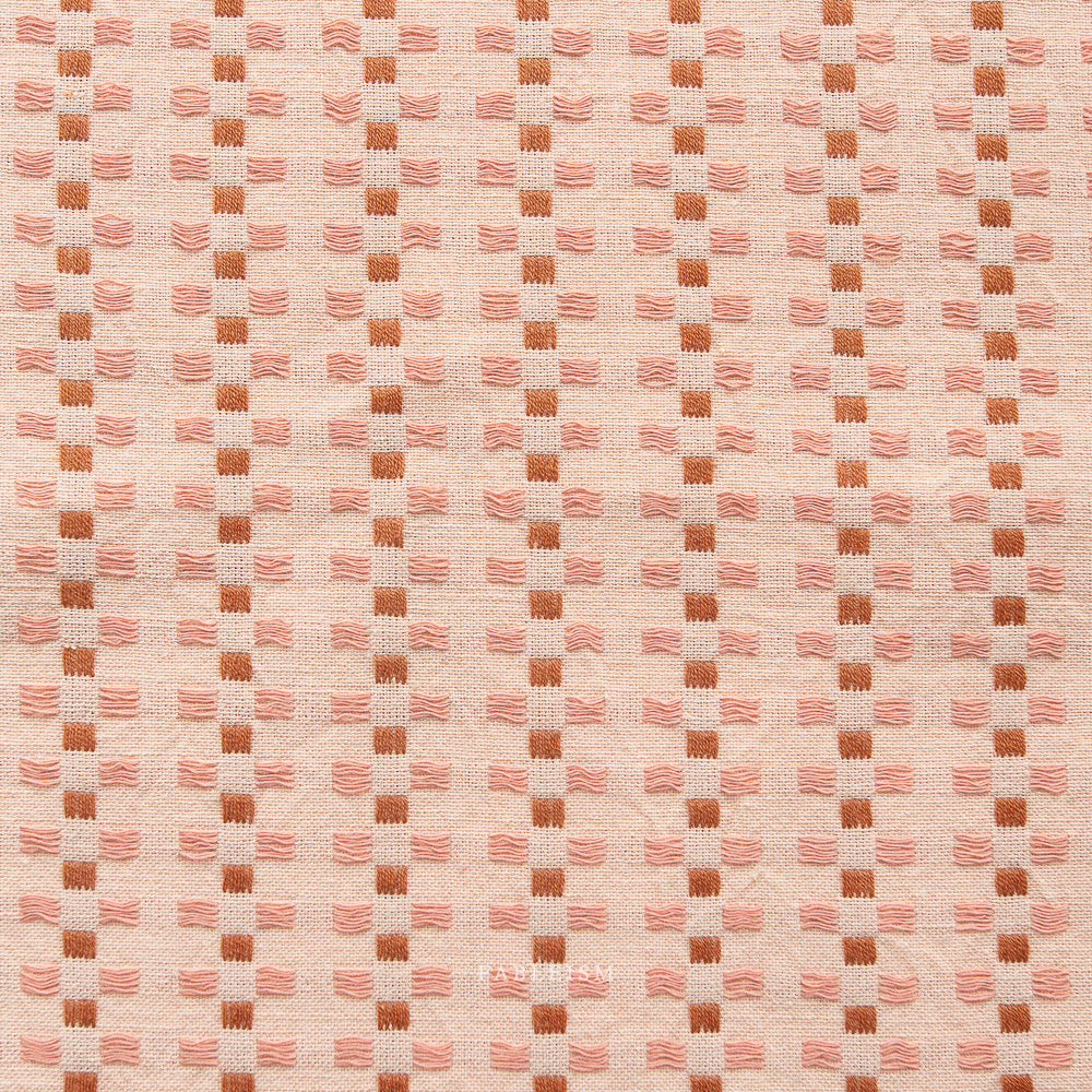 Canyon Springs Basket Weave in Soft Pink