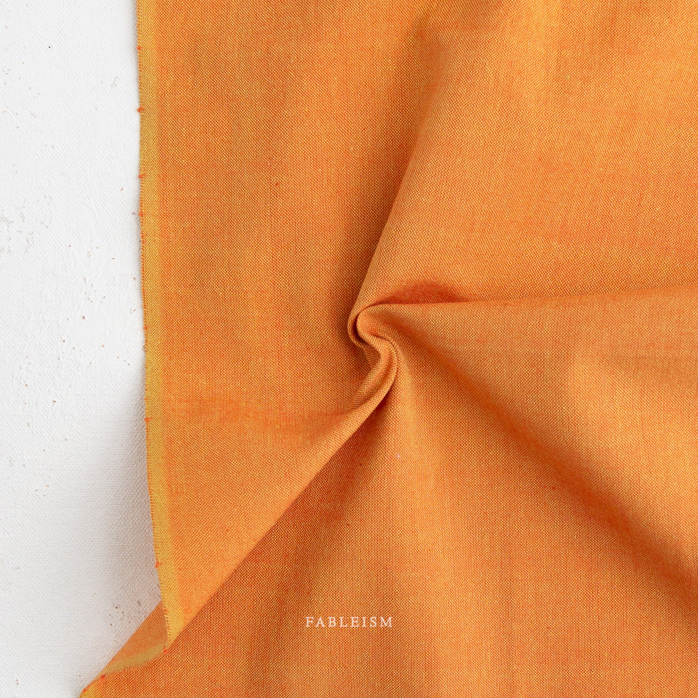 Fableism Watercolor Wovens in Saffron