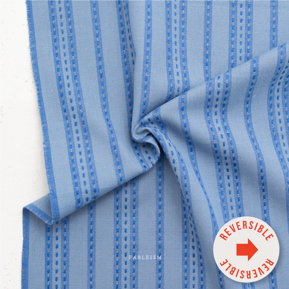 Fableism Fine & Dandy Stitch Stripe in Blue