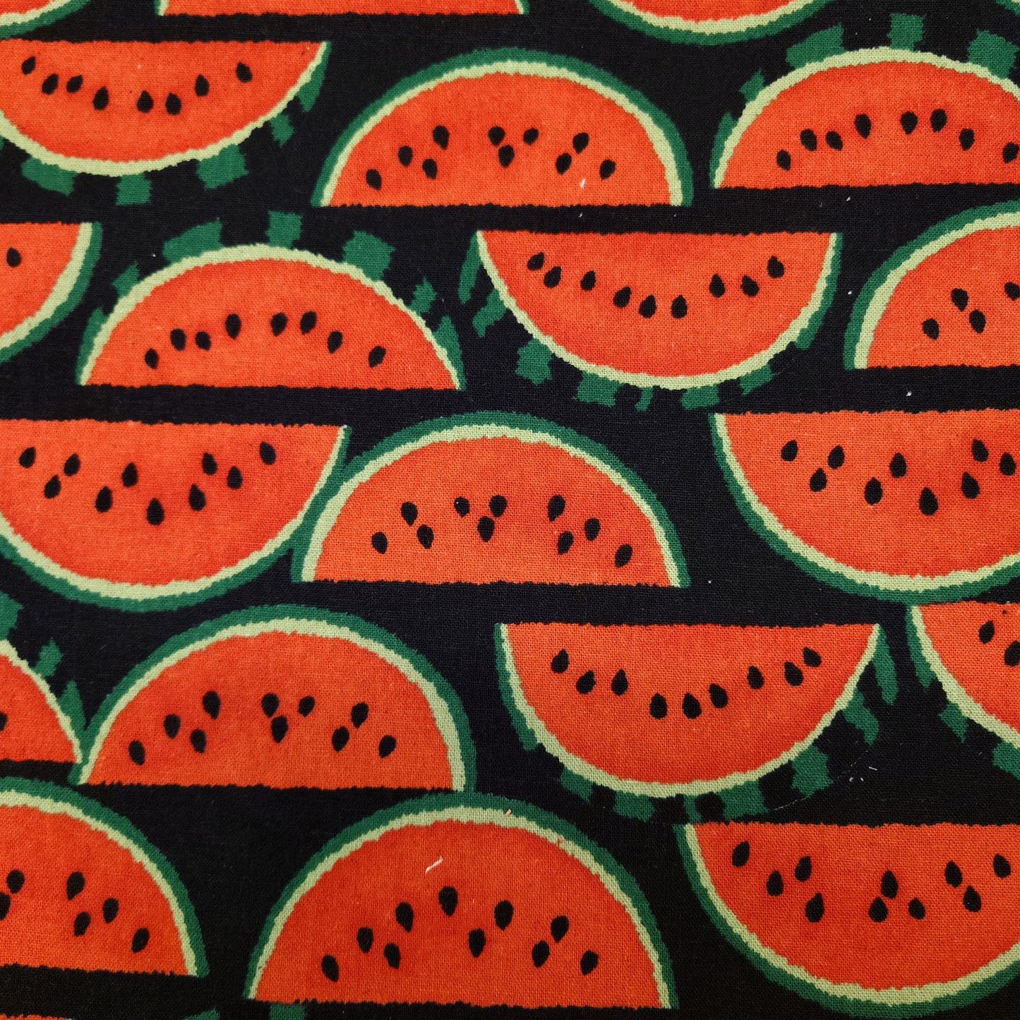 Watermelon Slices Japanese Cotton Linen Canvas