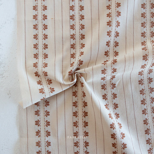 Fableism Golden Hour Deco Stripe in Umber