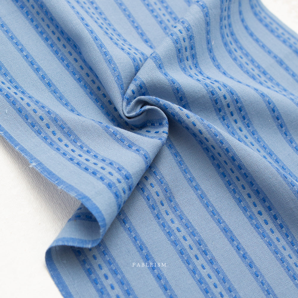 Fableism Fine & Dandy Stitch Stripe in Blue
