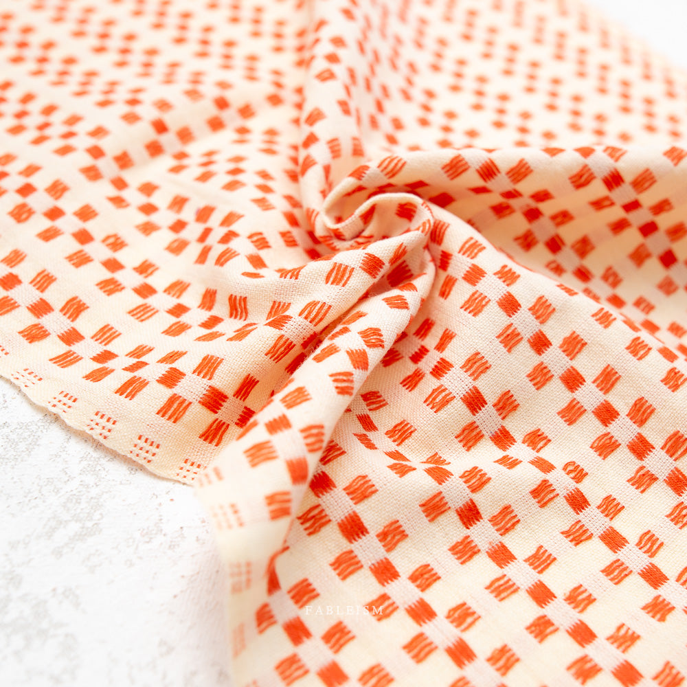 Fableism Fine & Dandy Basketweave in Picnic