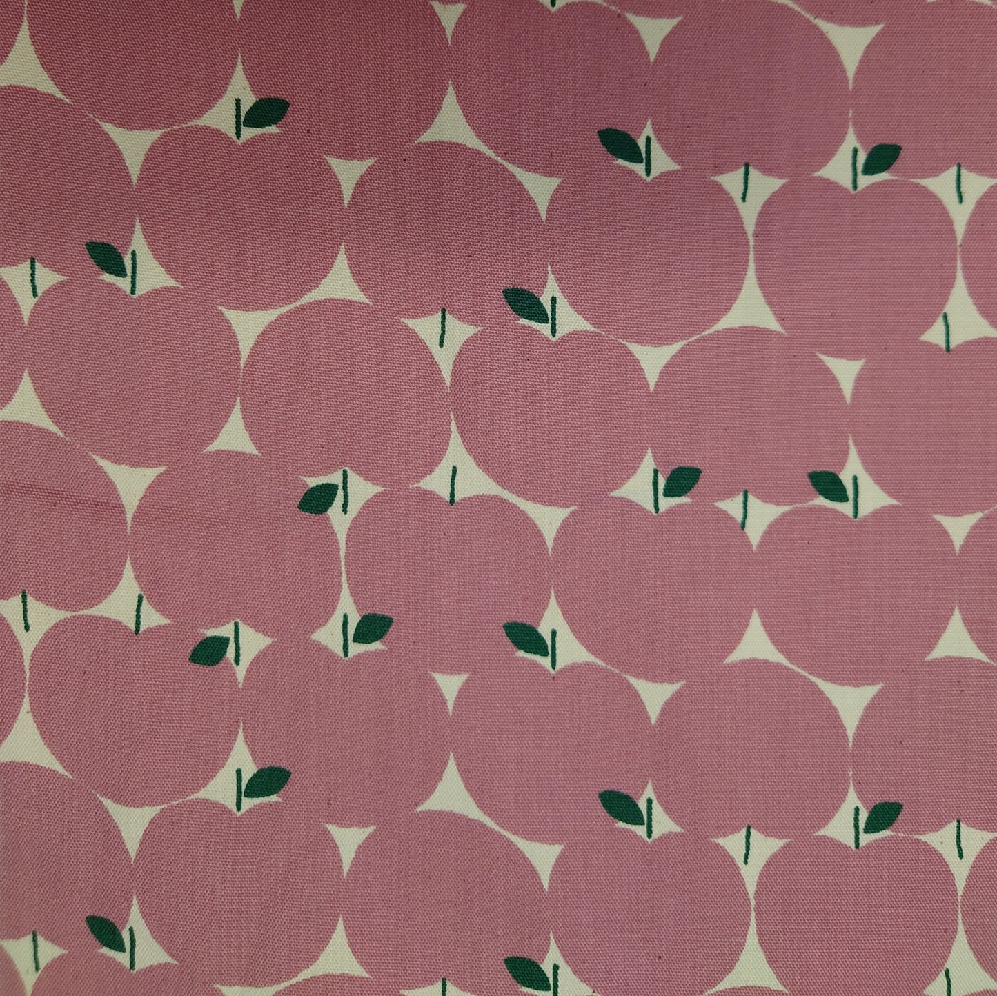 Pink Apple Japanese Cotton Oxford
