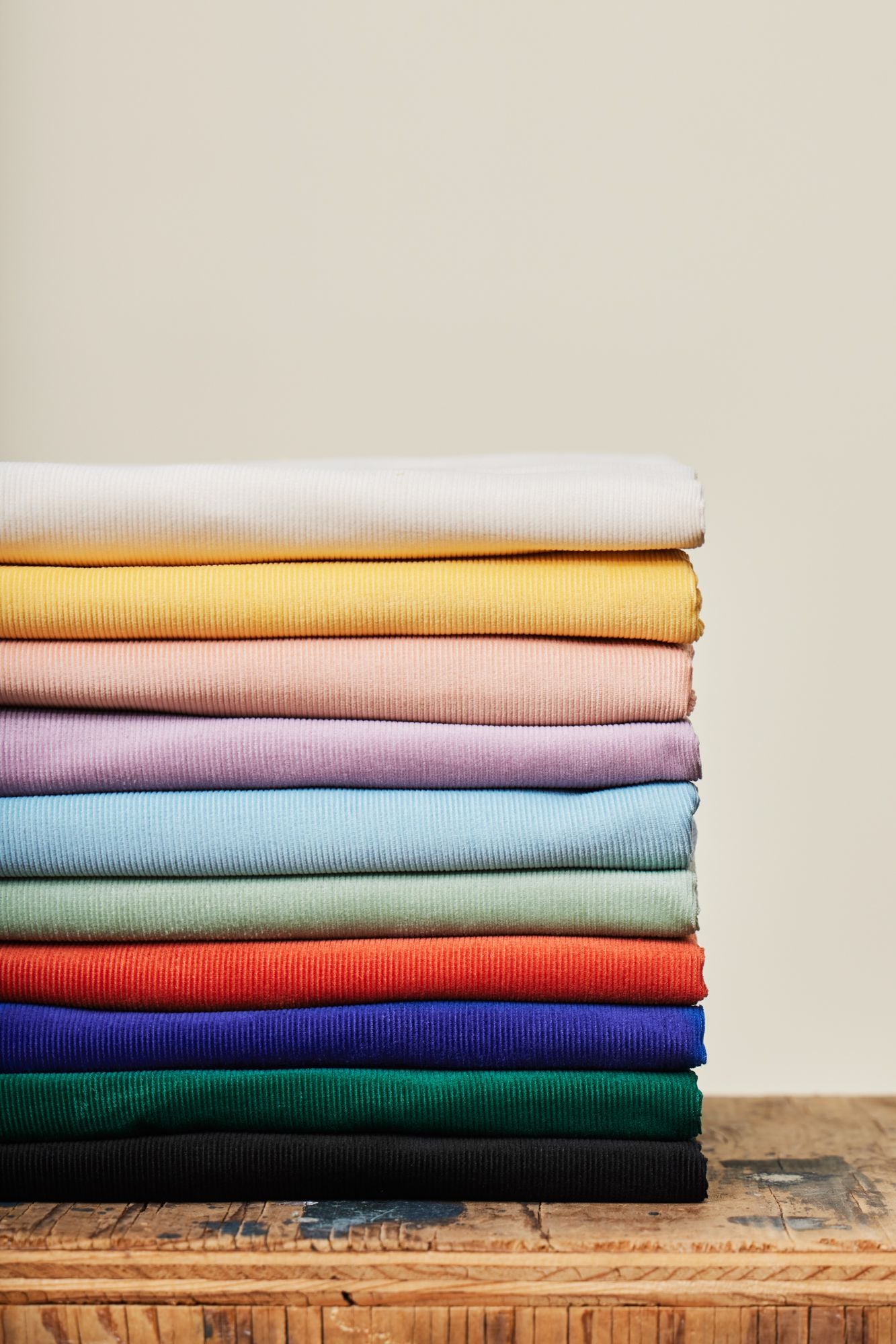 Mind the Maker® Organic Naya Needlecord in Sage Green