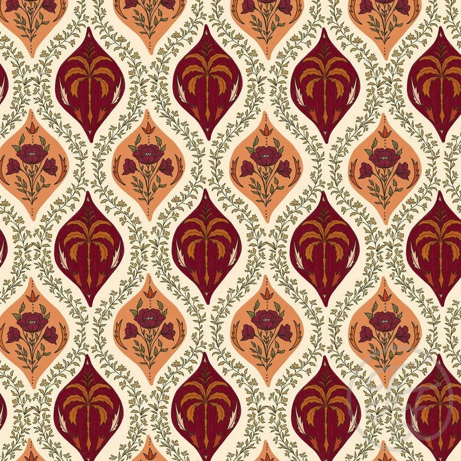 Mystic Garden Cotton Linen Blend