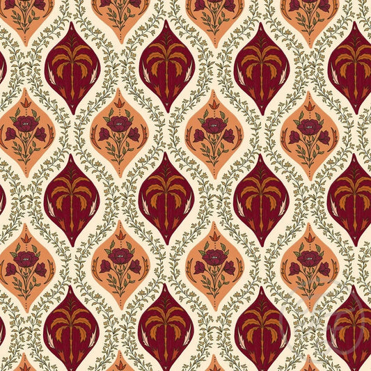 Mystic Garden Cotton Linen Blend