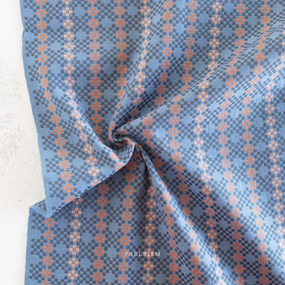 Fableism Lucky Loom Mosaic in Blue