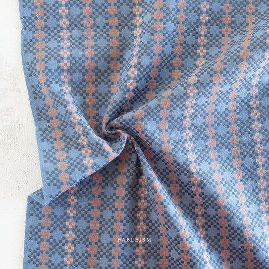 Fableism Lucky Loom Mosaic in Blue