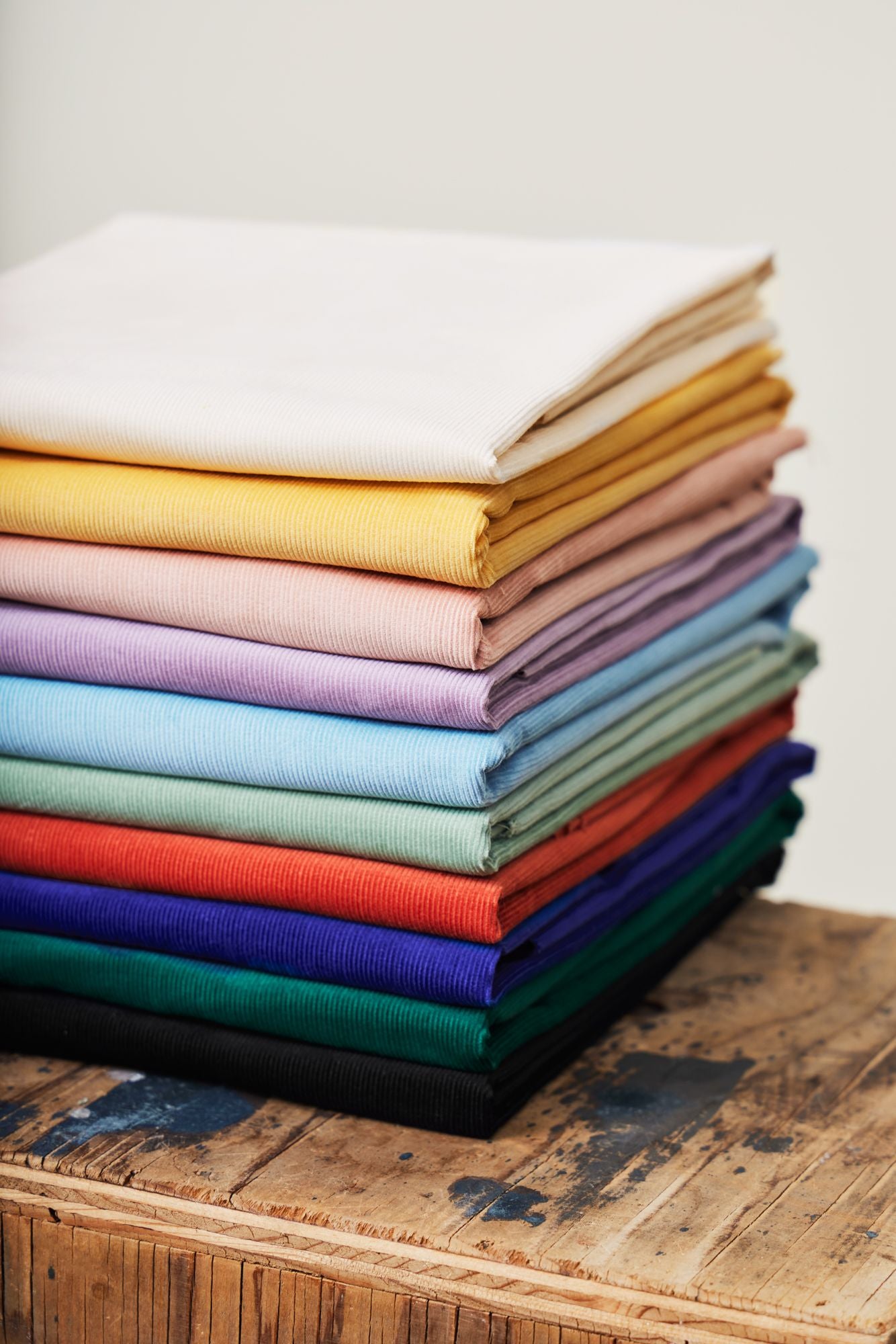 Mind the Maker® Organic Naya Needlecord in Sage Green