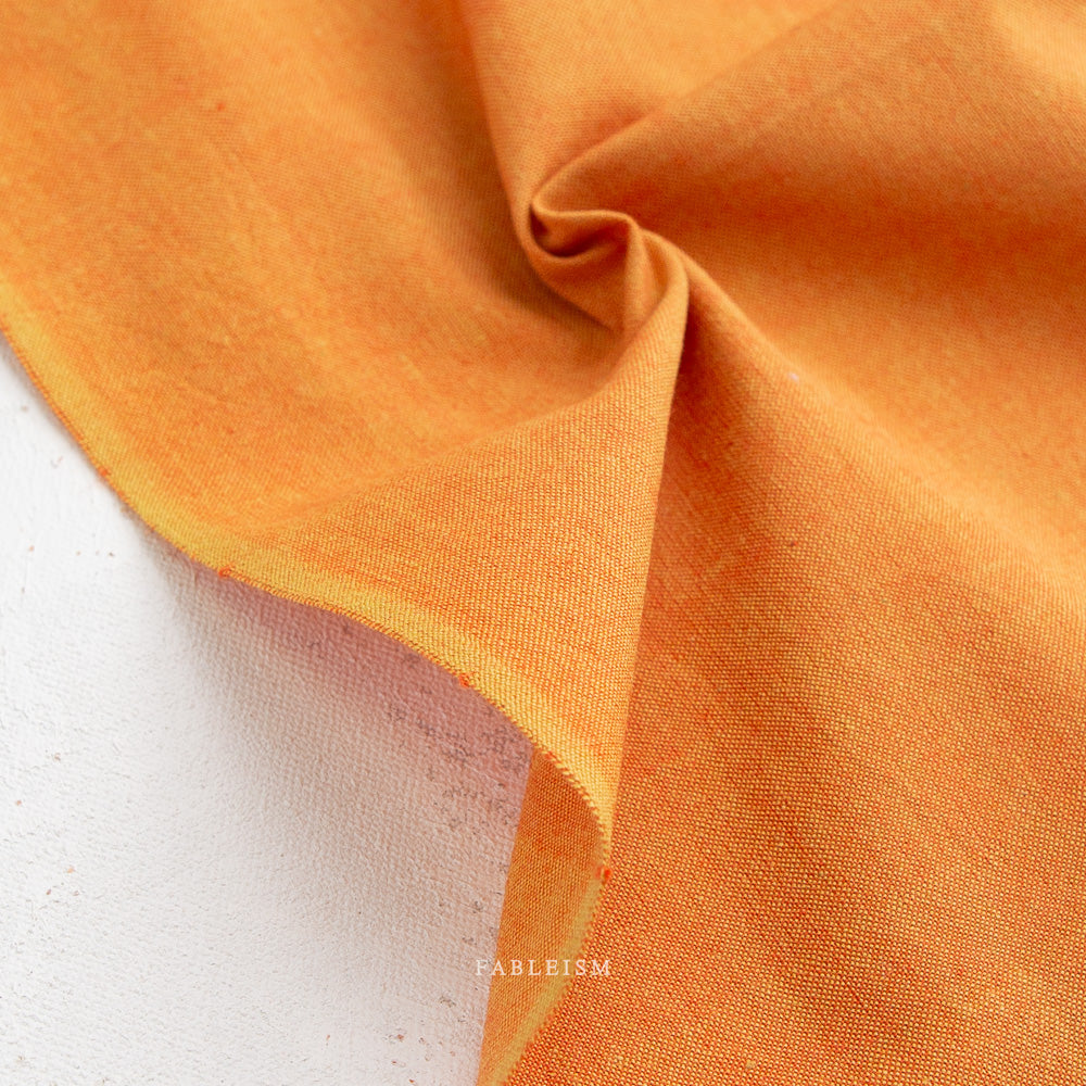 Fableism Watercolor Wovens in Saffron