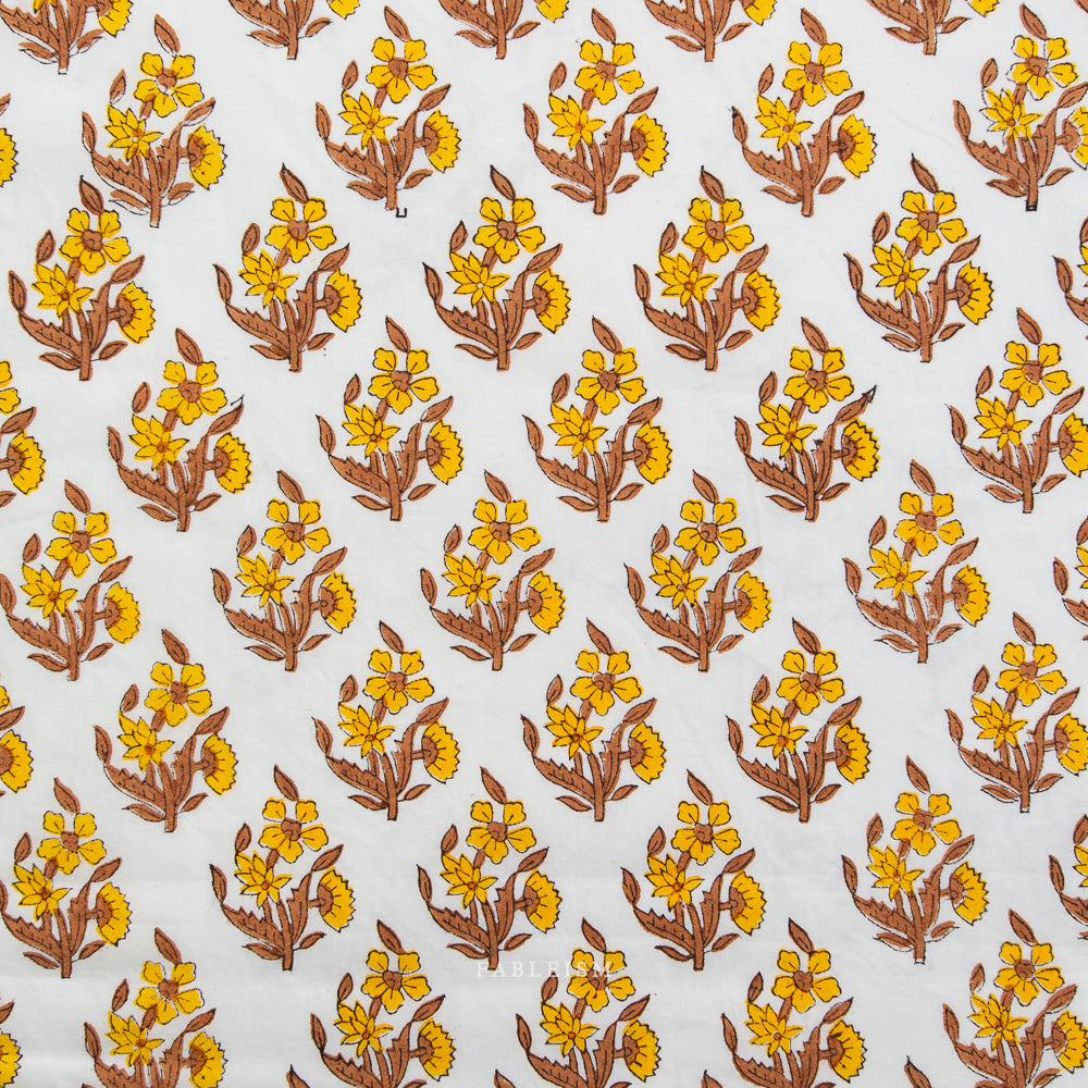 Fableism Indian Block Prints: Weekend Floral in Summer