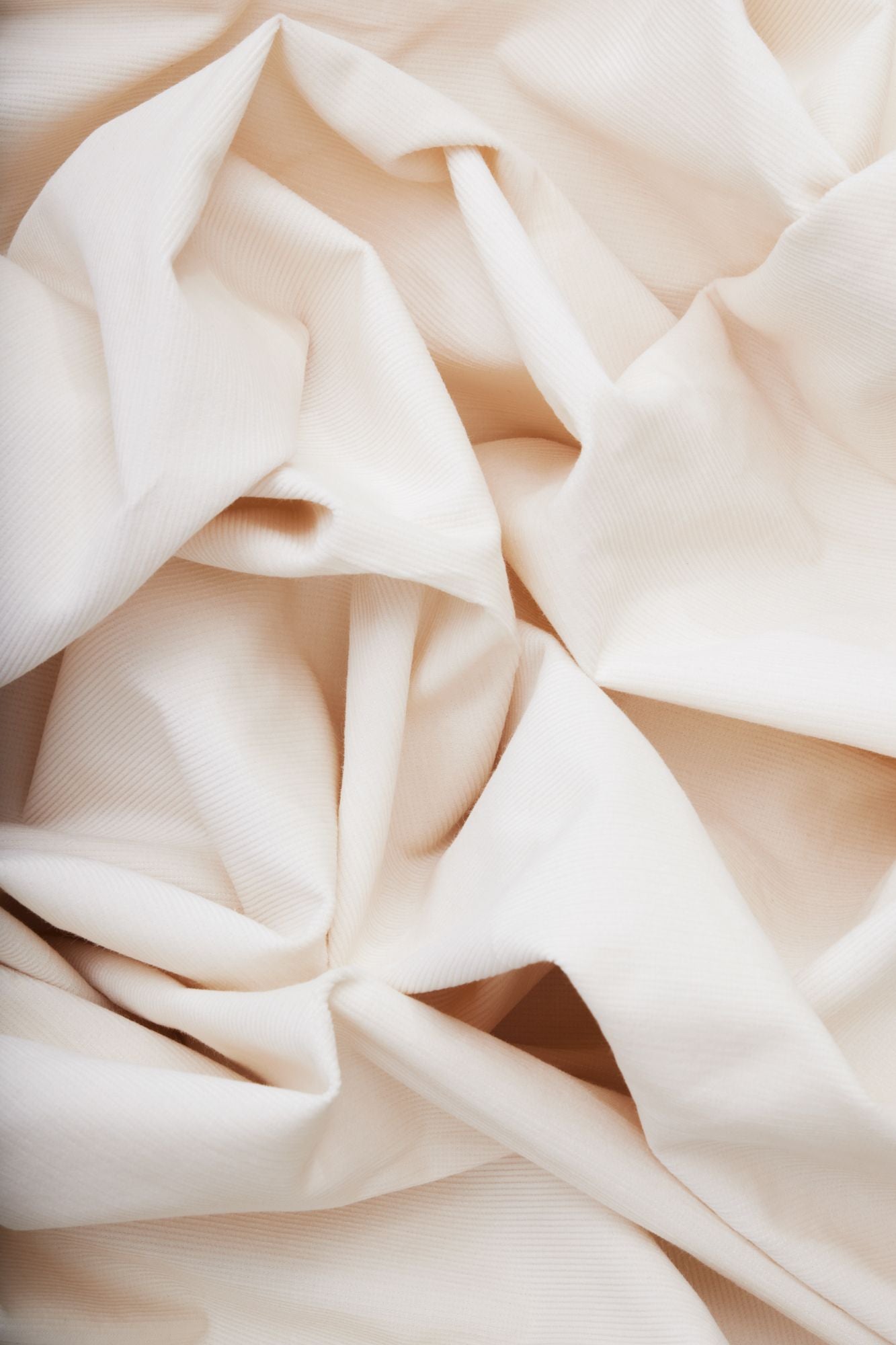 Mind the Maker® Organic Naya Needlecord in Creamy White