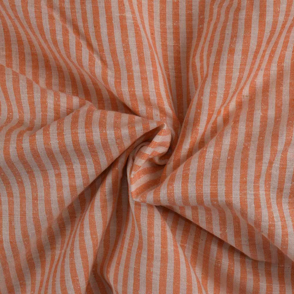 Matka Peace Silk/Cotton in Creamsicle Stripe