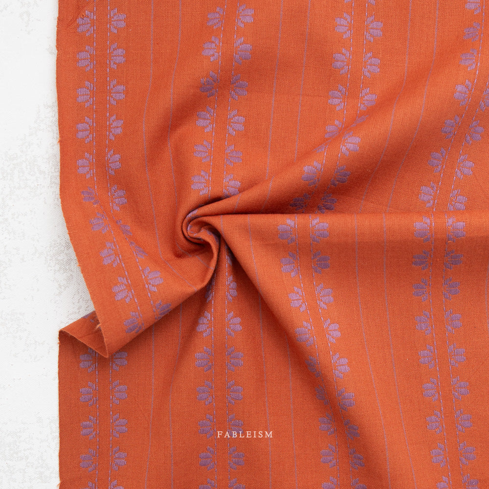 Fableism Fine & Dandy Deco Stripe in Spice