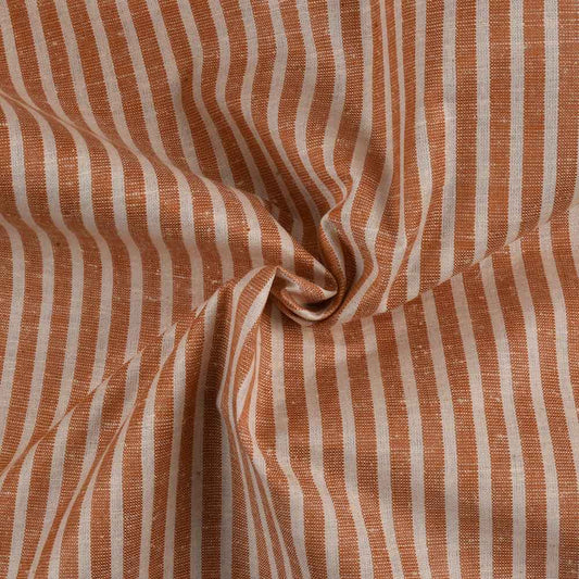 Matka Peace Silk/Cotton in Caramel Stripe