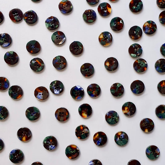 Pigeon Wishes Grimoire Button Set (15mm)