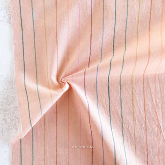 Fableism Lucky Loom Skinny Stripe in Shell