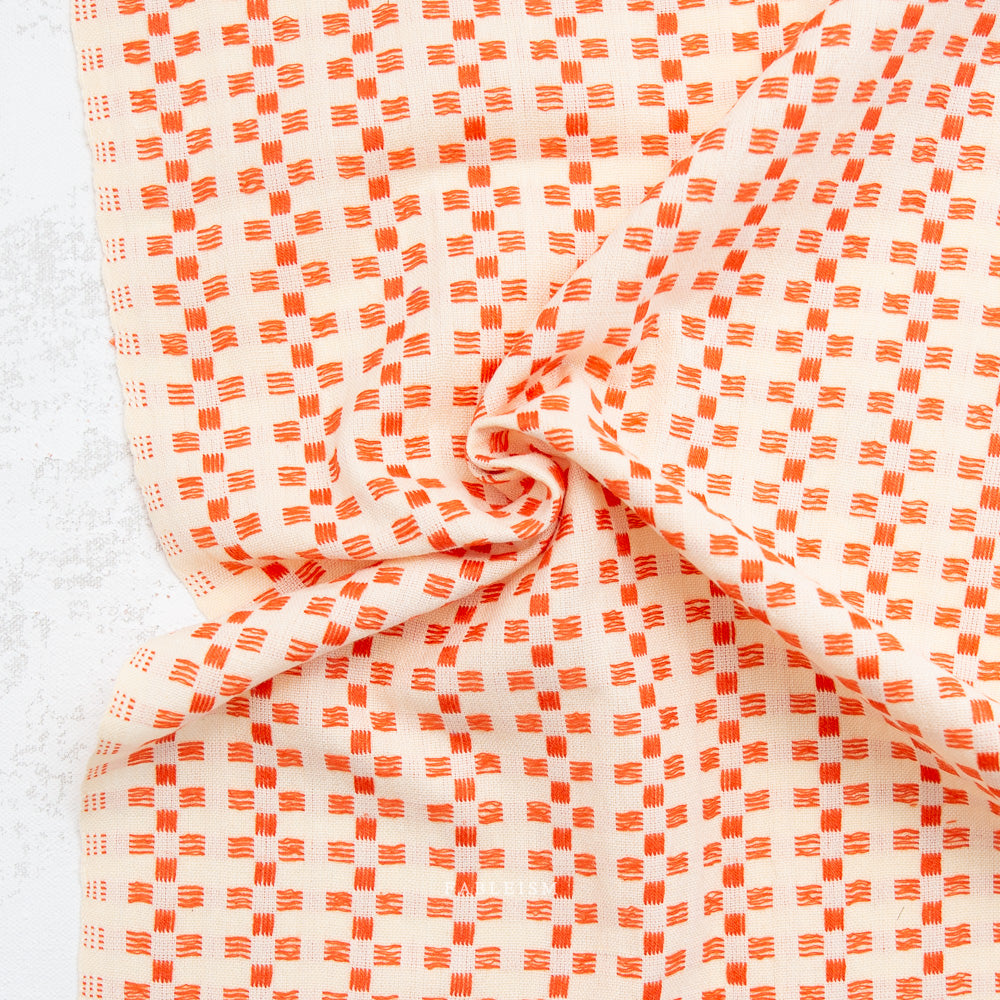 Fableism Fine & Dandy Basketweave in Picnic
