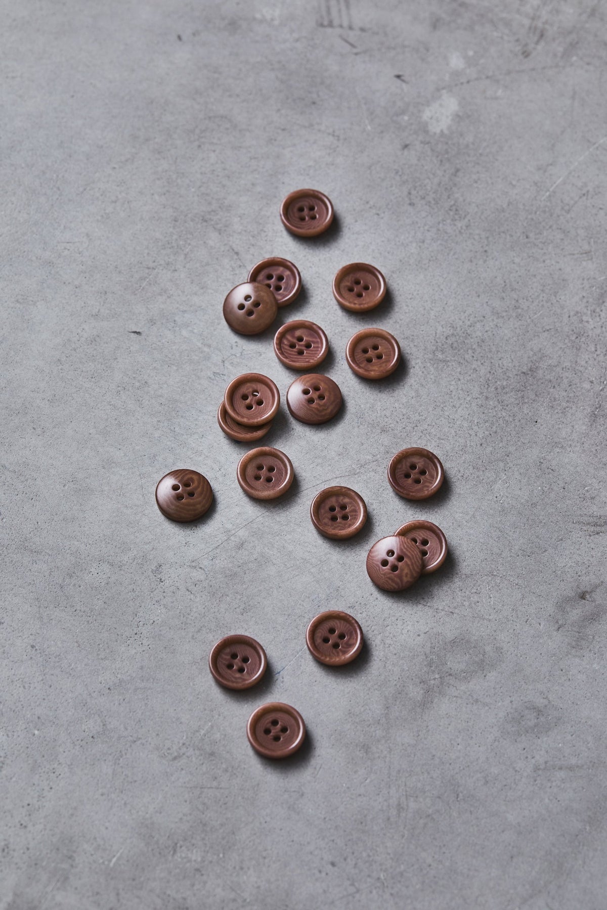 MeetMILK® Corozo Dish Button in Old Rose (15mm)