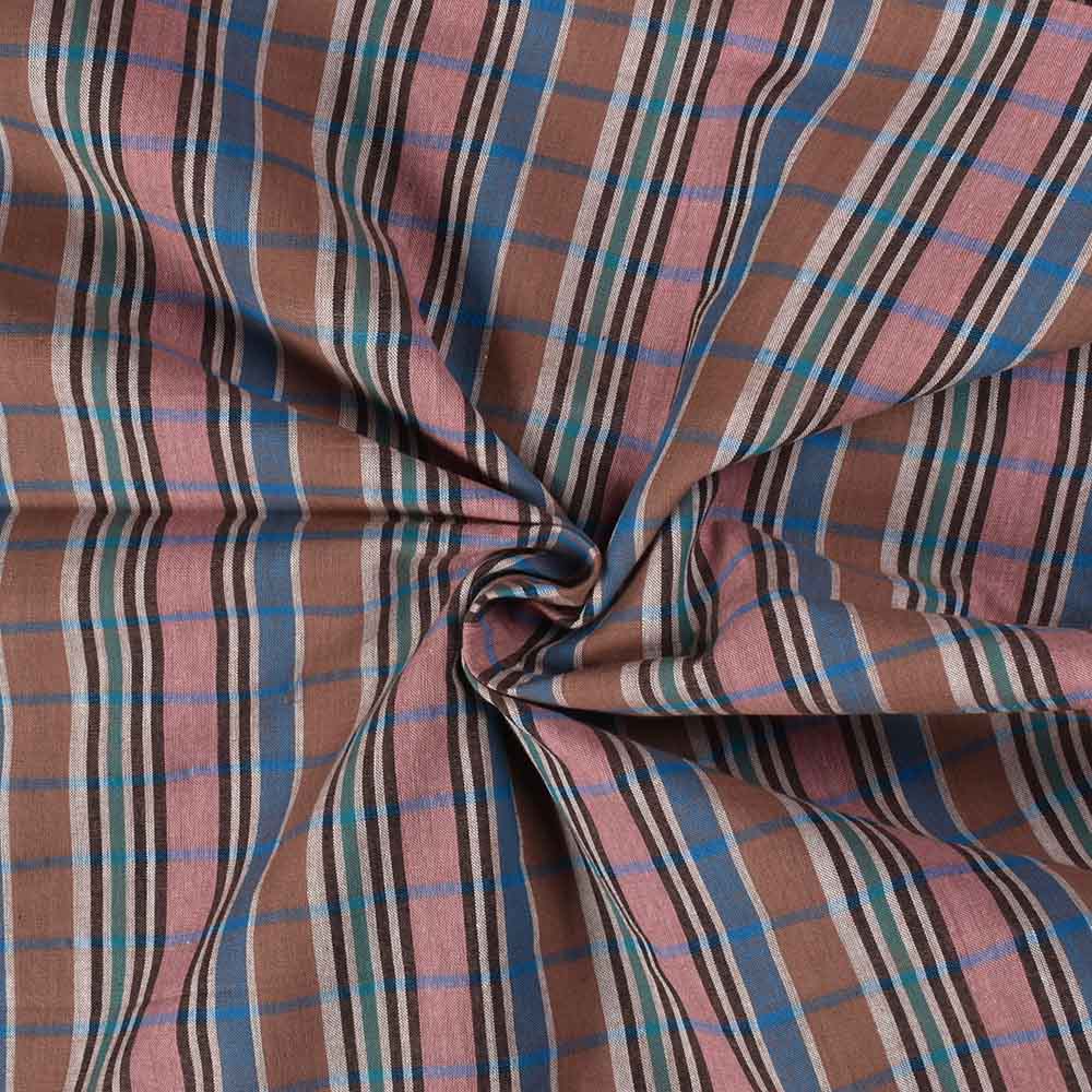 Granola Check Handwoven Cotton