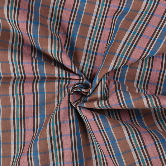 Granola Check Handwoven Cotton