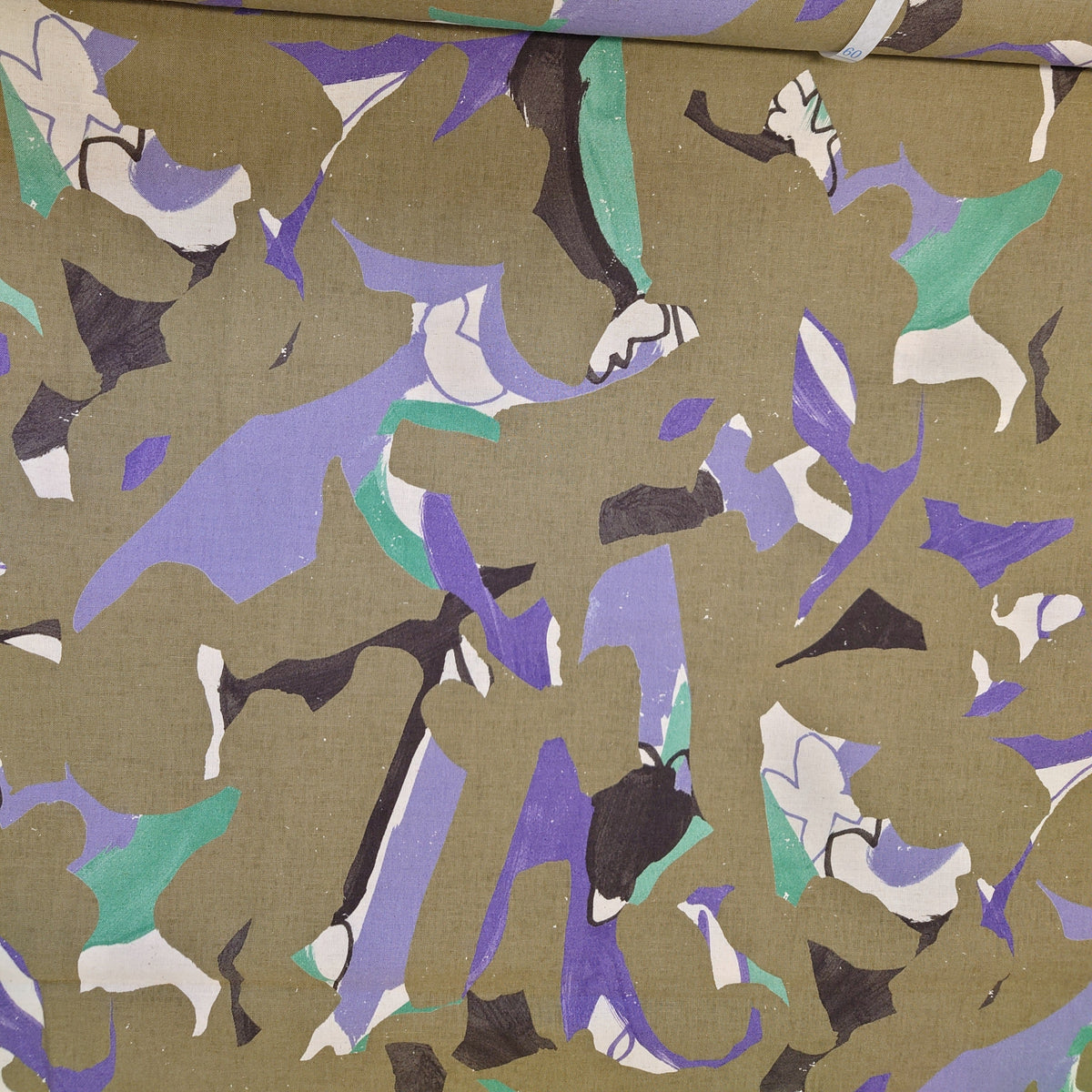Hokkoh Abstract Print Japanese Cotton Linen Sheeting