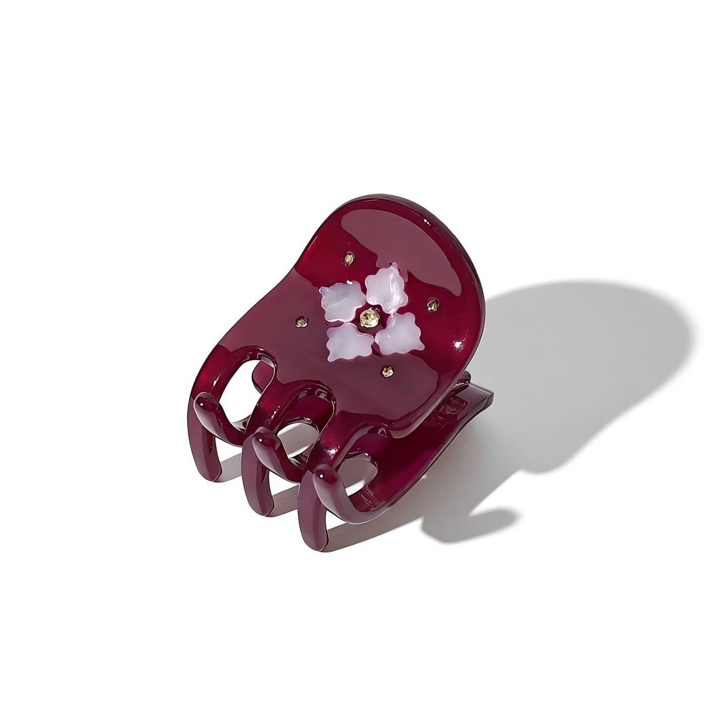 Hey Ricochet Illuminated Mini Claw in Burgundy